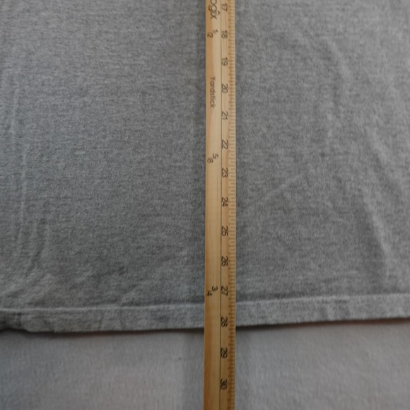 Adidas Shirt Mens XL Gray Basketball Logo Graphic Y2K 00s Flaws - Picture 9 of 14